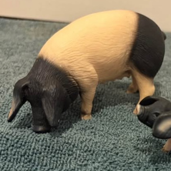 Schleich Pigs/Hogs with piglets - Picture 3 of 4